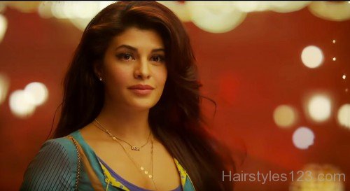 Jacqueline Fernandez Long Layered Hairstyle