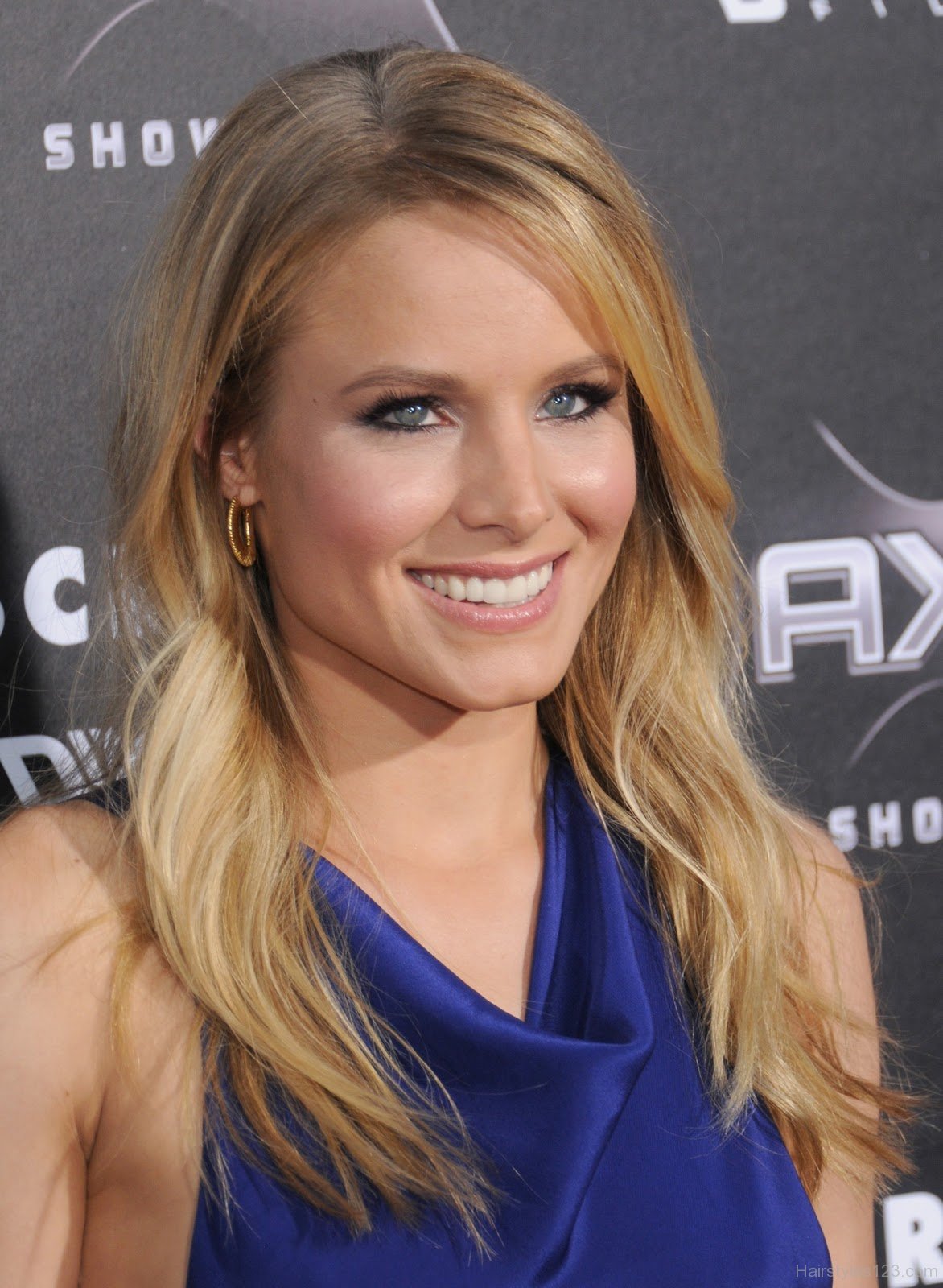 Kristen Bell Medium Hairstyle. 