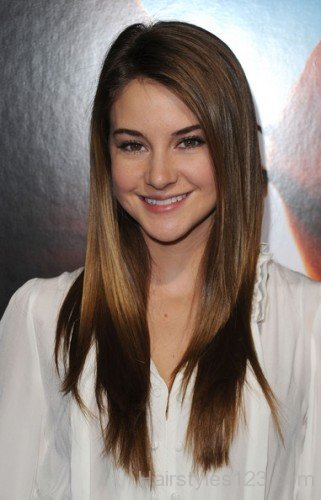 Shailene Woodley Long Hairstyle 