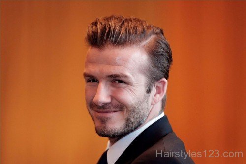 New Hairstyle Of David Beckham