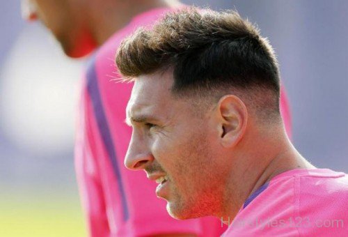 New Hairstyle Of Lionel Messi