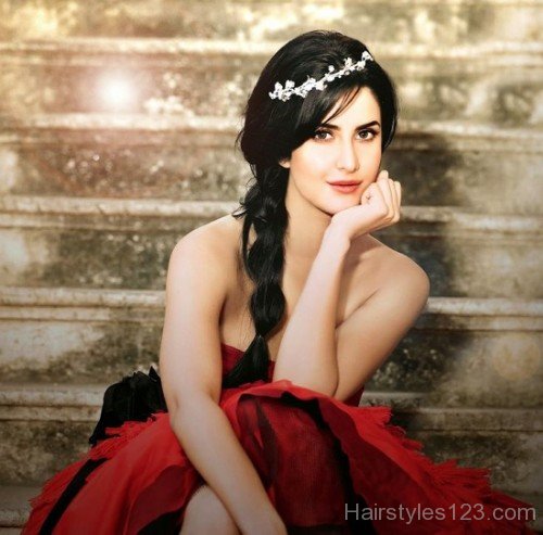 Prom Updo Hairstyle Of Katrina Kaif