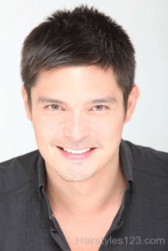 Short Hairstyle Of Dingdong Dantes