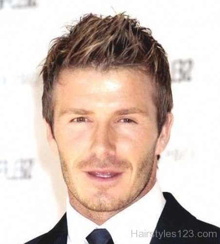 David Beckham Spiky Hairstyle