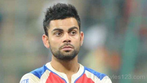 Spiky Hairstyle  Of Virat Kohli