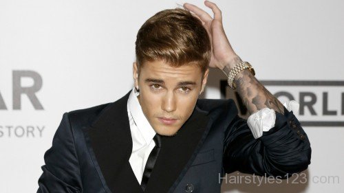 Justin Bieber  Undercut Hairstyle
