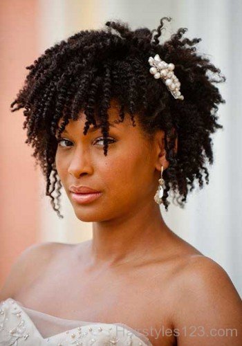 Afro Natural Hairstyle