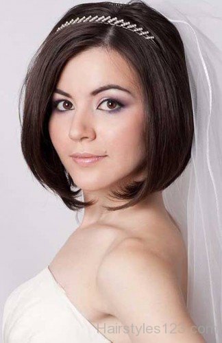 Bob Wedding Hairstyle