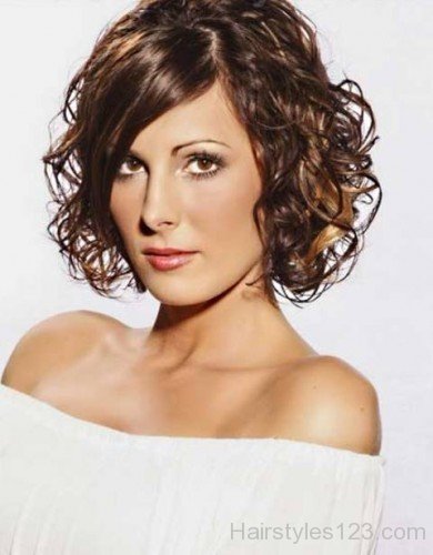 Curly Short Hairstyle