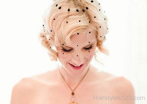 Curly Bride Hairstyle