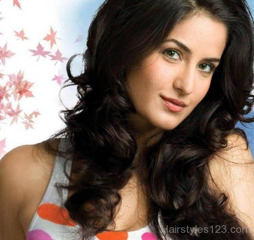 Katrina Kaif Curly Hairstyle