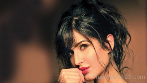 Katrina Kaif Updo Hairstyle