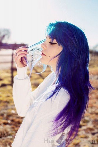 Layered Colored Hairstyle
