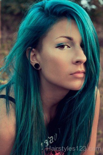 Long Colored Hairstyle