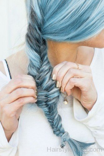 Long Fishtail Hairstyle