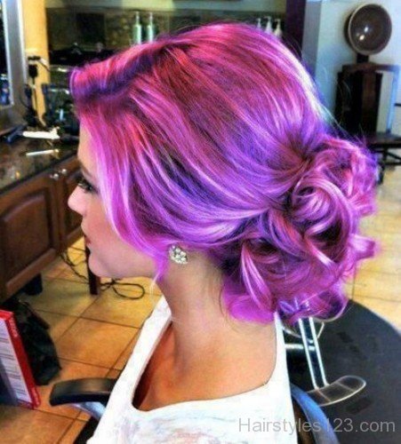 Pin Up Prom Hairstyle