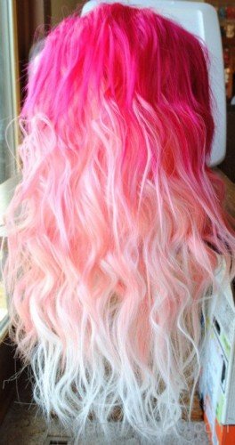 Pink Shaded Hairstyle