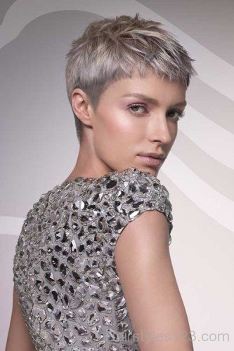 Short Grey Hairstyle