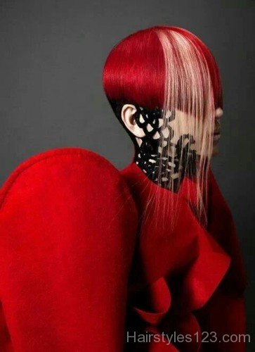 Short Red Bob Hairstyle