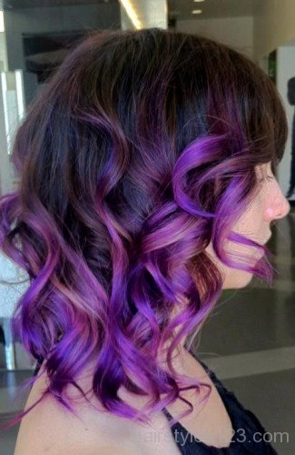 Shoulder Length Curly Hairstyle