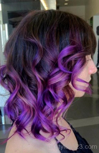 Shoulder Length Curly Hairstyle