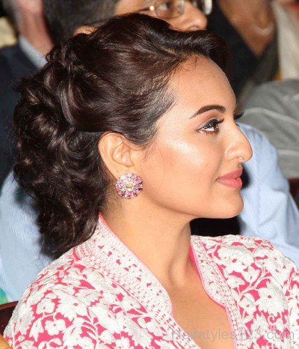 Sonakshi Prom Updo Hairstyle