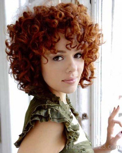 Spiral Perm Hairstyle