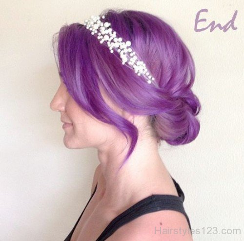 Tiara Updo Hairstyle