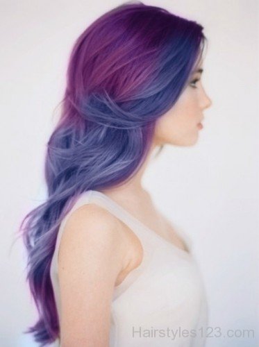 Wavy Ombre Hairstyle