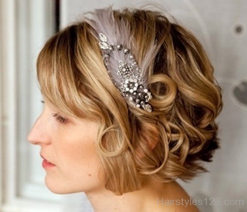 Wedding Short Hairstyle