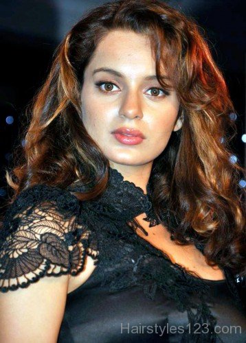 Curly Hair Of Kangana Ranaut