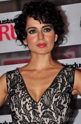 Kangana Ranaut Curly Bob