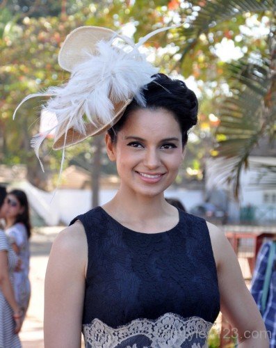 Kangana Ranaut Vintage Updo