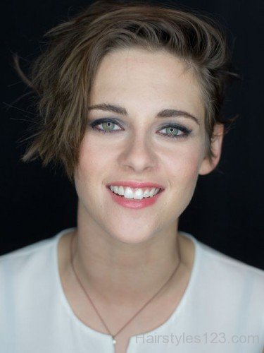 Kristen Stewart Short Layered Hair