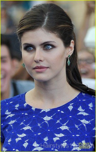 Ponytail Of Alexandra Daddario