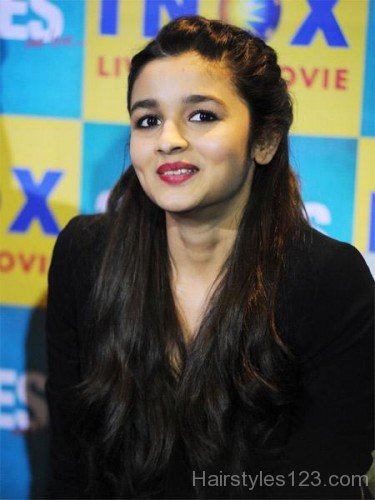 Alia Bhatt Straight Hair