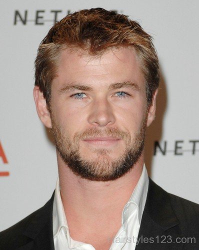 Chris Hemsworth Spiky Hairstyle