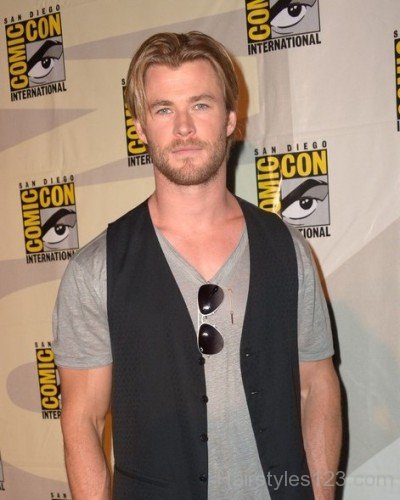 Chris Hemsworth Stylish Haircut