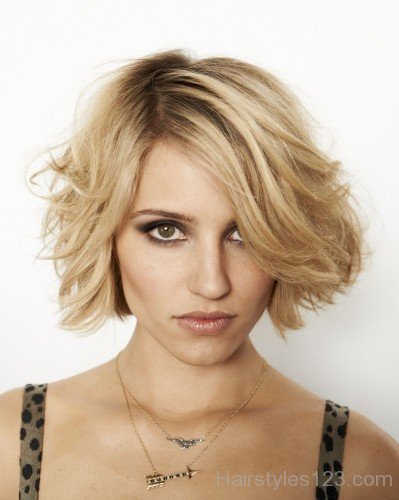Dianna Agron Crazy Hairstyle