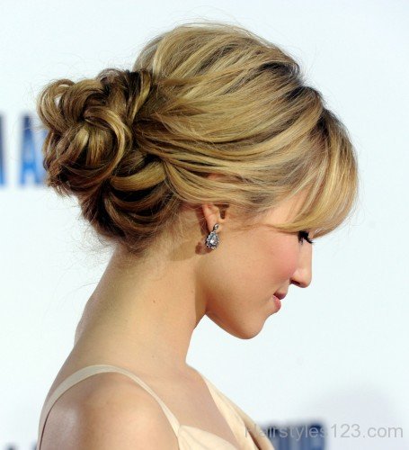 Dianna Agron Updo