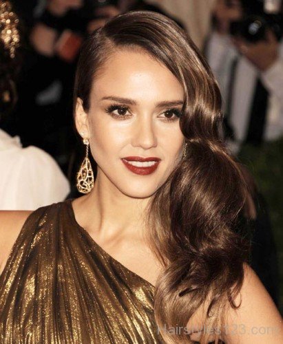 Jessica Alba Party Hairstyle