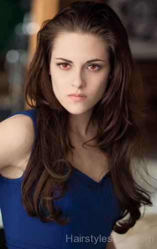 Kristen Stewart Long Hairstyle