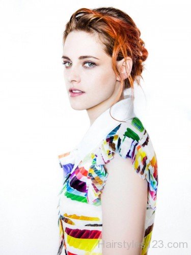 Kristen Stewart Prom Updo Hairstyle