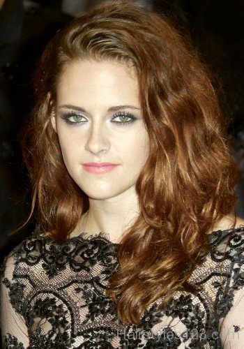 Kristen Stewart Wavy Haircut