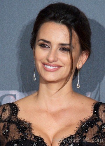 Penelope Cruz Updo Hairstyle