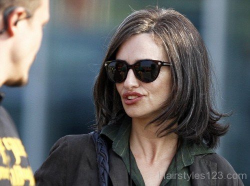 Penélope Cruz Chin Length Hairstyle