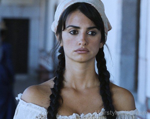 Penélope Cruz Long Braids