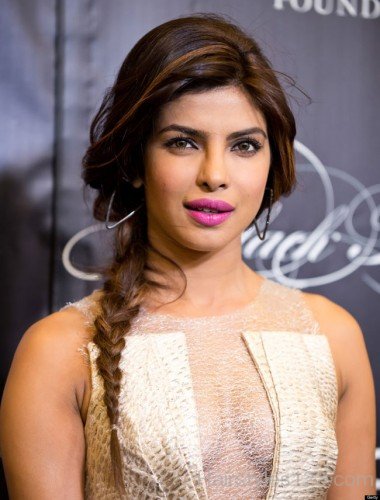 Priyanka Chopra Braid Hairstyle