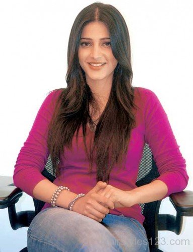 Shruti Hassan Long Hair