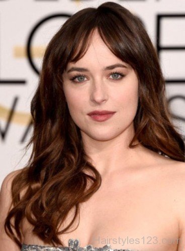 Wavy Hair Of Dakota Johnson